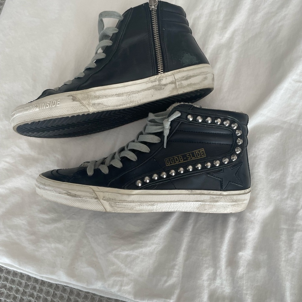 Golden Goose SLIDE Stud Detail Size 37 - Picture 3 of 17